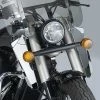 Windshields - Cruiser National Cycle Chrome Lower Deflectors (Kawasaki)