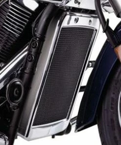 Show Chrome Accessories Chrome Mesh Radiator Grille (Kawasaki)