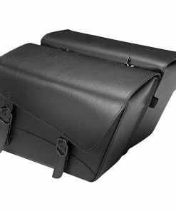 Willie & Max Willie And Max Black Jack Large Slant Saddlebags
