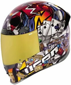 Icon Airframe Pro Luckylid3 Full Face Helmet Helmets