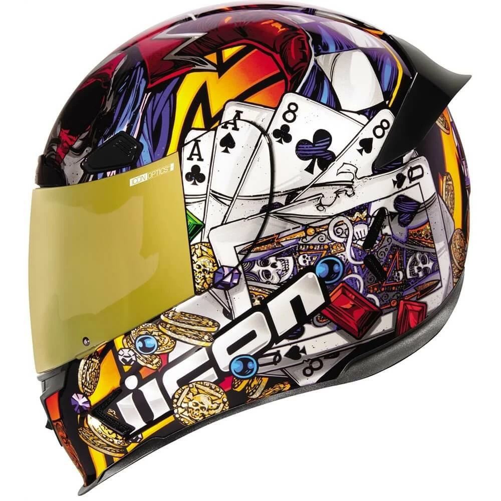 Icon Airframe Pro Luckylid3 Full Face Helmet Helmets