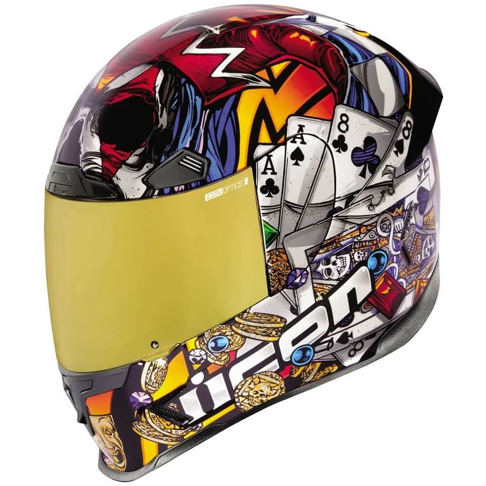 Icon Airframe Pro Luckylid3 Full Face Helmet Helmets