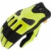 Icon Automag Hi-Viz Leather Gloves