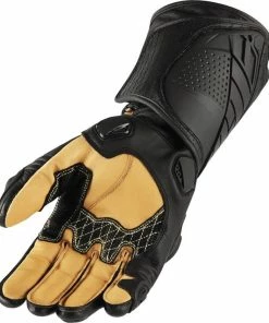 Icon Hypersport GP Leather Gloves