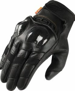 Icon Contra2 Leather-Textile Gloves