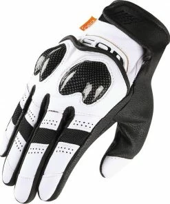 Icon Contra2 Leather-Textile Gloves