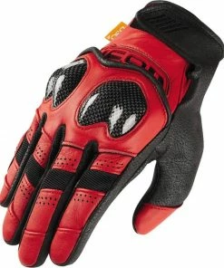Icon Contra2 Leather-Textile Gloves