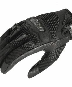 Icon Twenty-Niner Vented Women's Leather-Textile Gloves