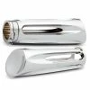 Cruiser Grips Arlen Ness Deep Cut Billet Grips - Chrome