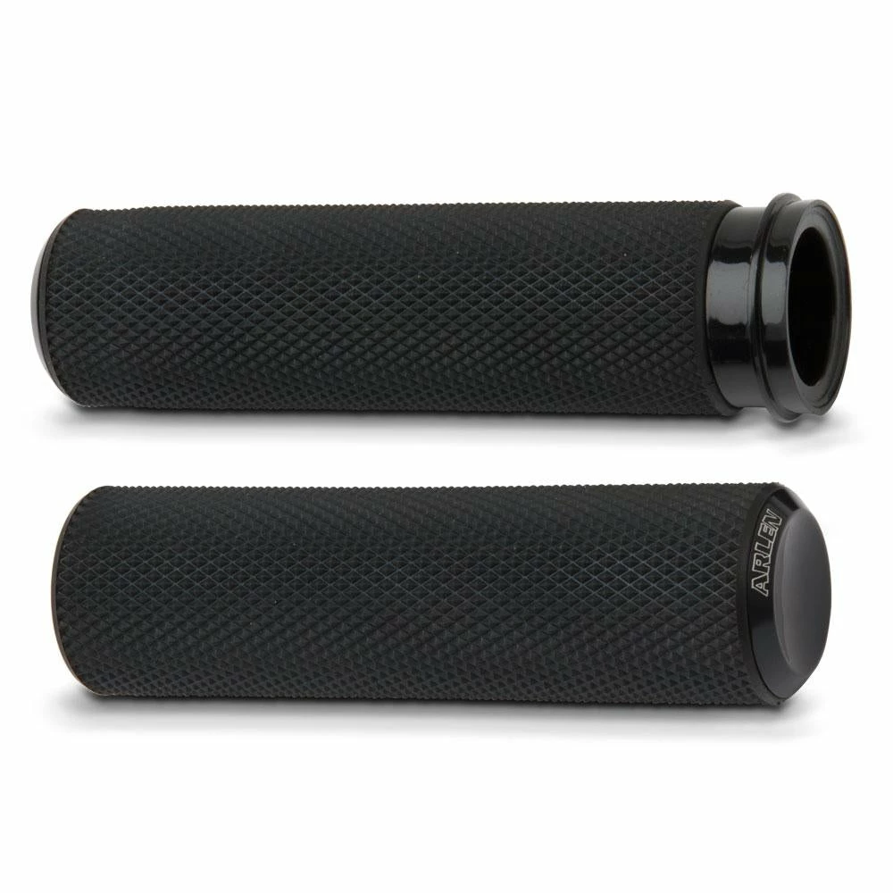 Cruiser Grips Arlen Ness Knurled Fusion Grips – Black
