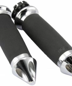 Cruiser Grips Avon Custom Contour Chrome Grips (Harley Davidson)
