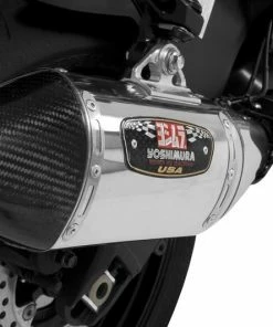 Yoshimura RS-4 Slip-On Polished Stainless (Kawasaki) Slip On - Sport