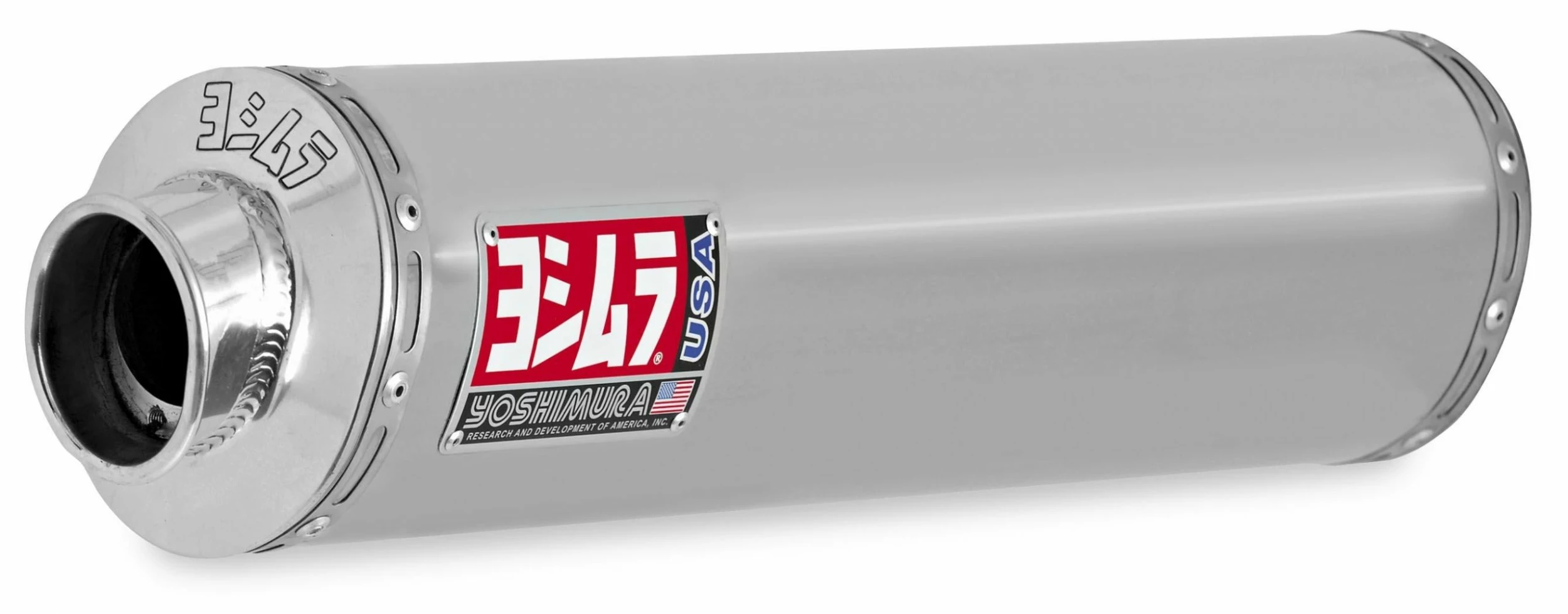 Slip On - Sport Yoshimura RS-3 (Oval) Race Slip-On Stainless (Kawasaki)