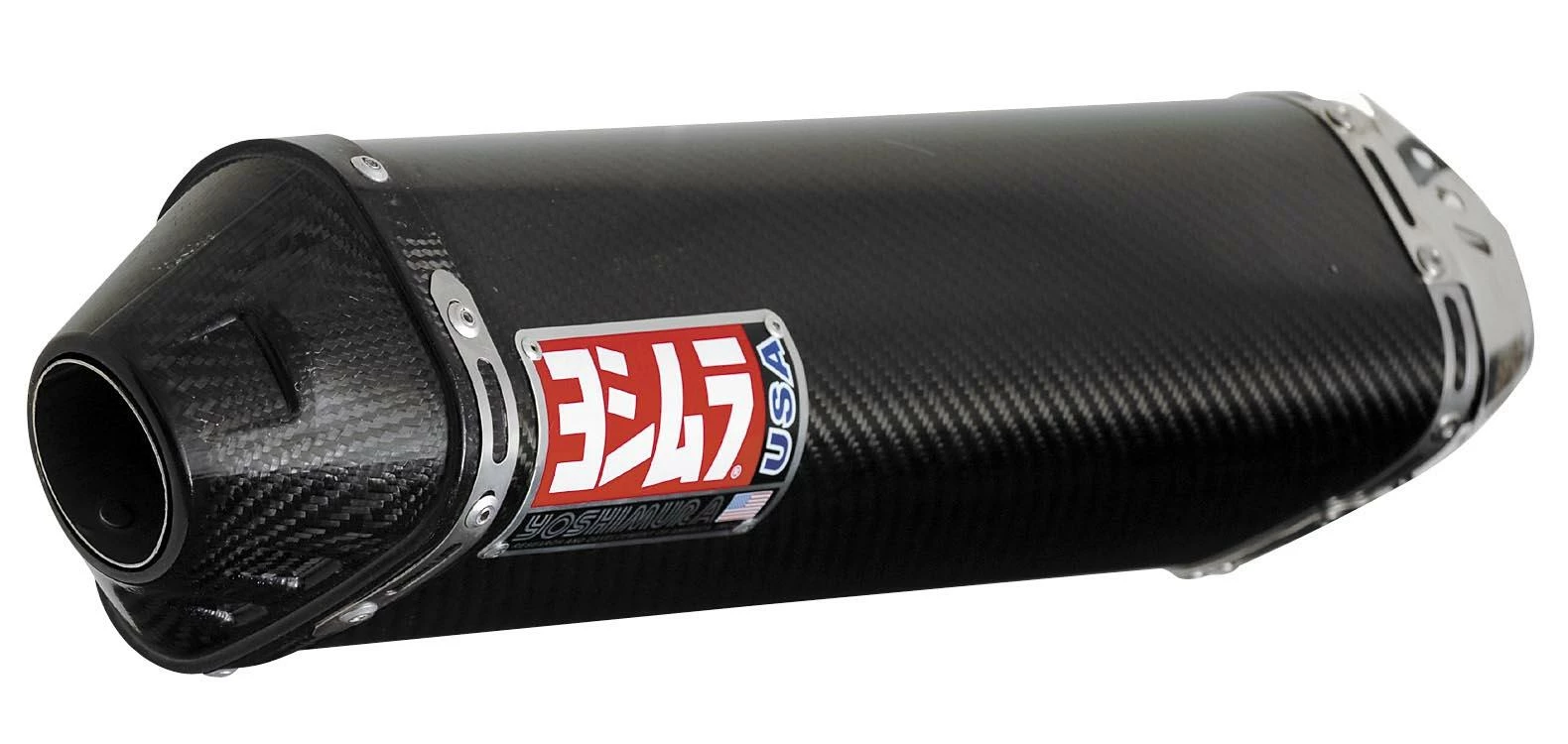 Yoshimura TRC (Tri-Oval W- Cone End Cap) Slip-On Carbon Fiber (Suzuki) Slip On - Sport