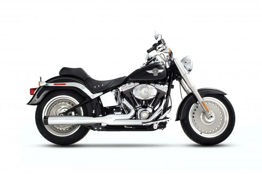 Rinehart Racing Softail 2-into-1 Chrome