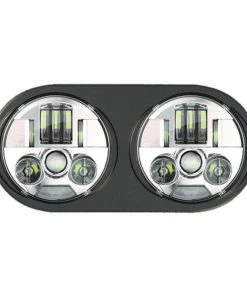 Headlights Custom Dynamics ProBEAM LED Headlamp For RoadGlides - Chrome