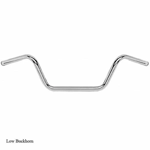 Cruiser Handlebars Biker's Choice 1" Low Buckhorn Custom Handlebar