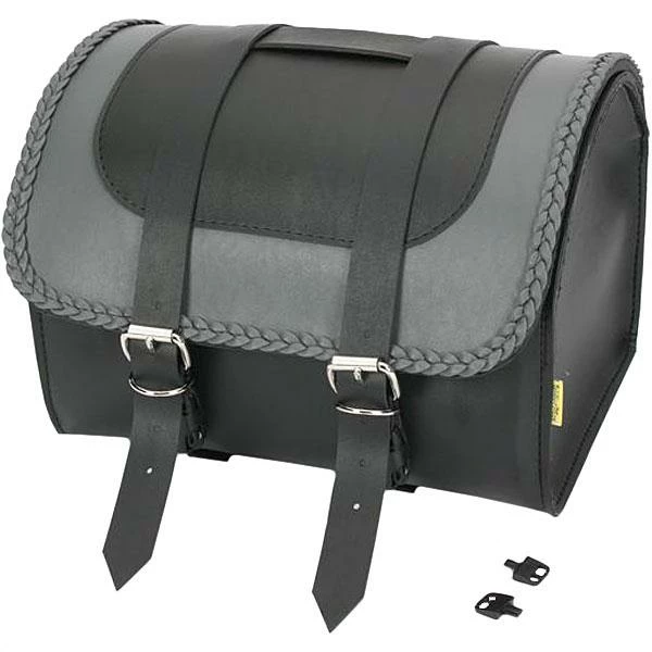 Willie & Max Willie And Max Gray Thunder Max Pax Cruiser Tail Bags