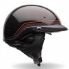 Helmets Bell Pit Boss Pin Stripe Orange-Black Helmet