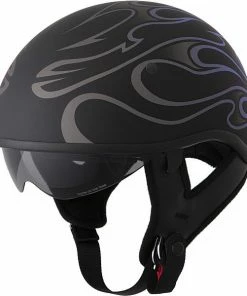 Fly Racing .357 Flames Half Helmet Helmets