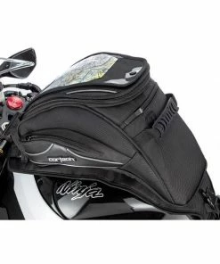 Cortech Super 2.0 Sloped 18 Liter Tank Bag (Magnetic And Strap Mount) Tank Bags