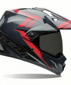 Helmets Bell MX-9 Adventure Barricade Red Helmet