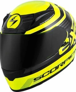 Helmets Scorpion EXO-R2000 Fortis Black-Neon Helmet