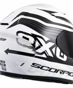Helmets Scorpion EXO-R2000 Fortis White-Black Helmet