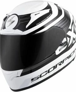 Helmets Scorpion EXO-R2000 Fortis White-Black Helmet