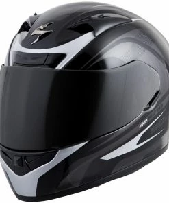 Scorpion EXO-R710 Focus Silver Helmet