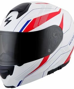 Helmets Scorpion EXO-3000 SYNC Red-White-Blue Helmet