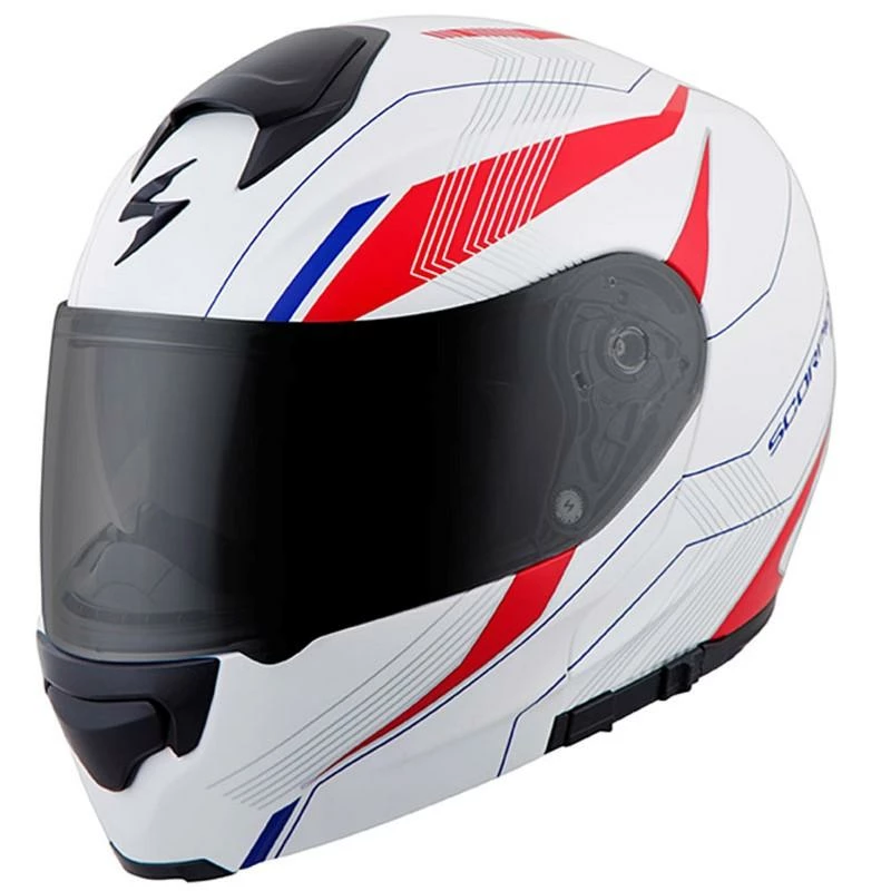 Helmets Scorpion EXO-3000 SYNC Red-White-Blue Helmet
