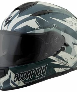 Helmets Scorpion EXO-T510 Cipher Green Helmet