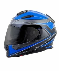 Helmets Scorpion EXO-T510 Tarmac Blue-Black Helmet
