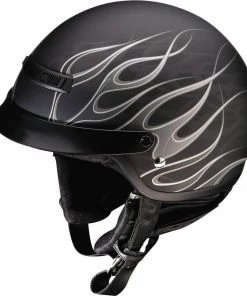 Z1R Nomad Hellfire Half Helmet Helmets