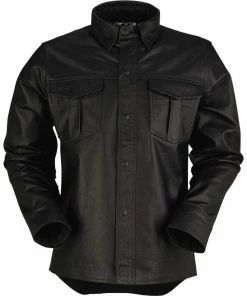 Jackets Z1R The Motz Leather Shirt