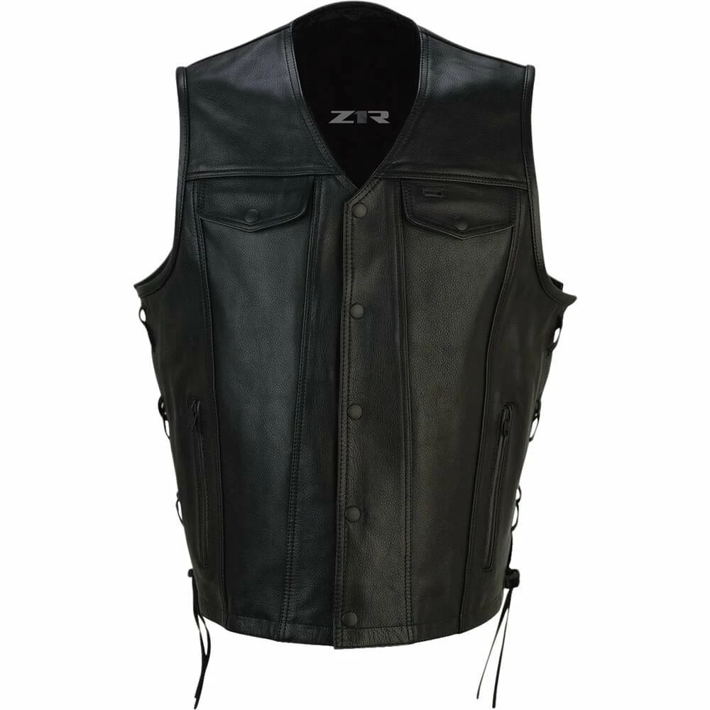 Z1R Gaucho Leather Vest