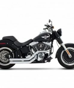 Complete - Cruiser Rinehart Racing Softail Crossbacks - Chrome