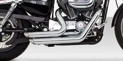 Complete - Cruiser Vance & Hines Short Shots Staggered - Chrome (Harley Davidson)