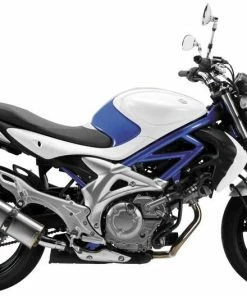 Two Brothers Racing Two Brothers V.A.L.E. Slip-Ons Small Oval Aluminum (Suzuki)