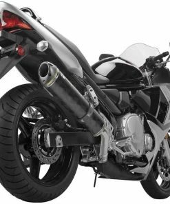 Two Brothers Racing Two Brothers V.A.L.E. Slip-Ons Small Oval Carbon Fiber (Suzuki) Slip On - Sport