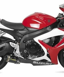 Two Brothers Racing Two Brothers V.A.L.E. Slip-Ons Small Oval Carbon Fiber (Suzuki) Slip On - Sport