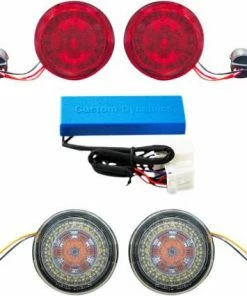 Cruiser Turn Signals Custom Dynamics ProBEAM LED Insert Signal Kit 1157 PB-SS-KIT-1