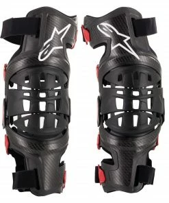 Armor And Protection Alpinestars Bionic-10 Carbon Knee Brace - Set