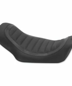Seats For Cruisers Mustang Jodi Perewitz Signature Solo Black Seat (Harley Davidson Dyna 06-17)