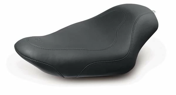 Mustang Tripper Solo Smooth Seat (Harley Davidson XL Sportster 2.1 And 3.3 Gallon Tank 04-17) Seats For Cruisers