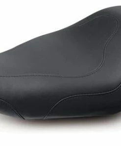 Mustang Tripper Solo Smooth Seat (Harley Davidson XL Sportster 4.5 Gallon Tank 04-17) Seats For Cruisers