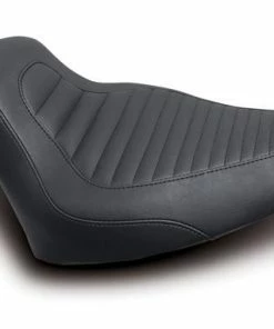 Seats For Cruisers Mustang Tripper Solo Tuck And Roll Seat (Harley Davidson Softail Standard Tire 00-15)
