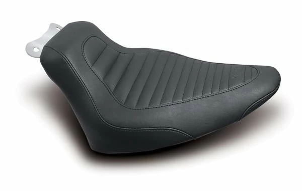 Seats For Cruisers Mustang Tripper Solo Tuck And Roll Seat (Harley Davidson Softail Standard Tire 00-15)