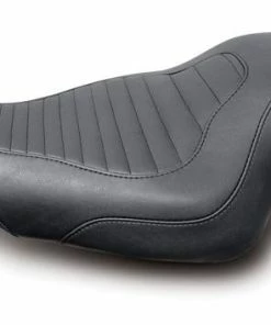 Mustang Tripper Solo Tuck And Roll Seat (Harley Davidson XL Sportster 2.1 And 3.3 Gallon Tank 04-17)